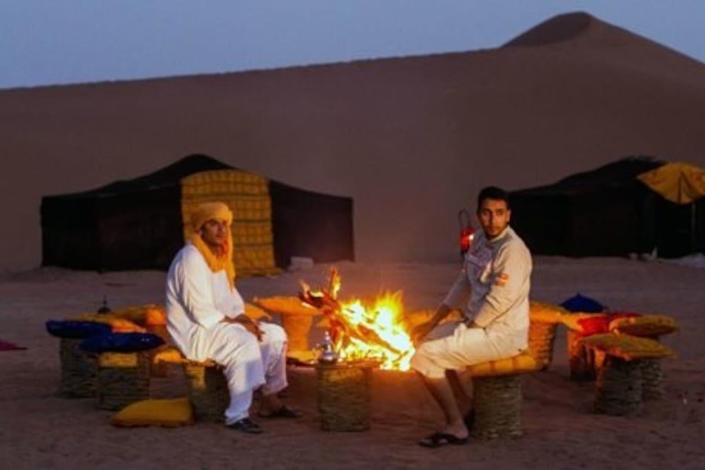 Camp Sahara Holidays M’hamid El Ghizlane Exterior foto